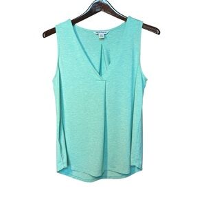 Tommy Bahama Kauai Box Pleat Tank Top Aquarius Small